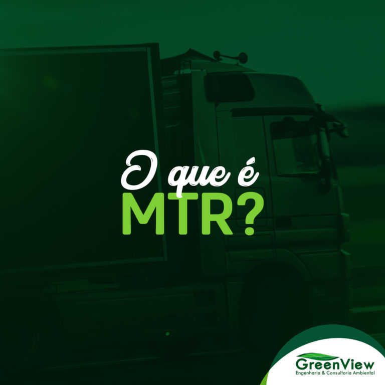 O que é o Manifesto de Transporte de Resíduos - MTR ?