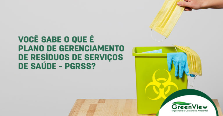 Plano de Gerenciamento de Resíduos de Serviços de Saúde