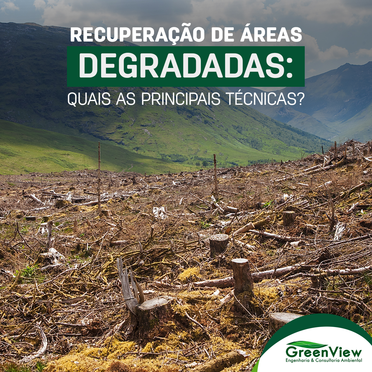 Degradação ambiental - Engenharia Ambiental