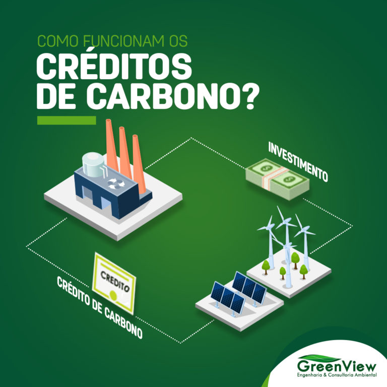 Como funcionam os créditos de carbono?