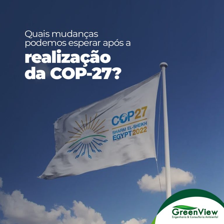 Quais mudanças podemos esperar após a realização da COP-27?