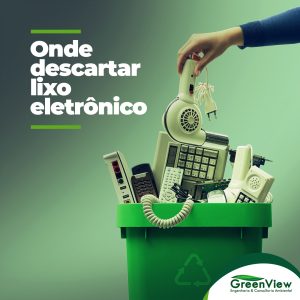 Onde descartar o lixo eletrônico?