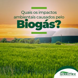 Quais os impactos ambientais causados pelo Biogás