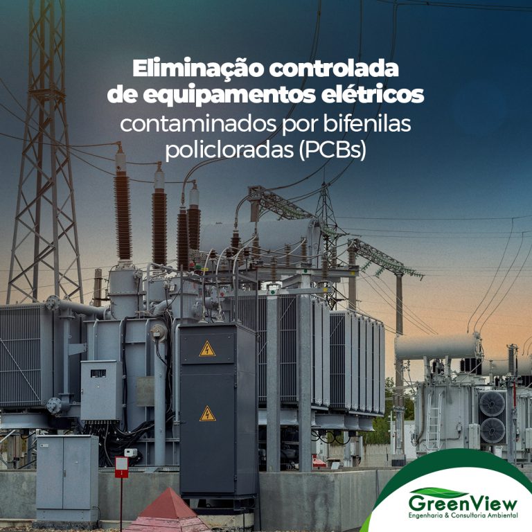 Eliminação de equipamentos elétricos contaminados por PCBs