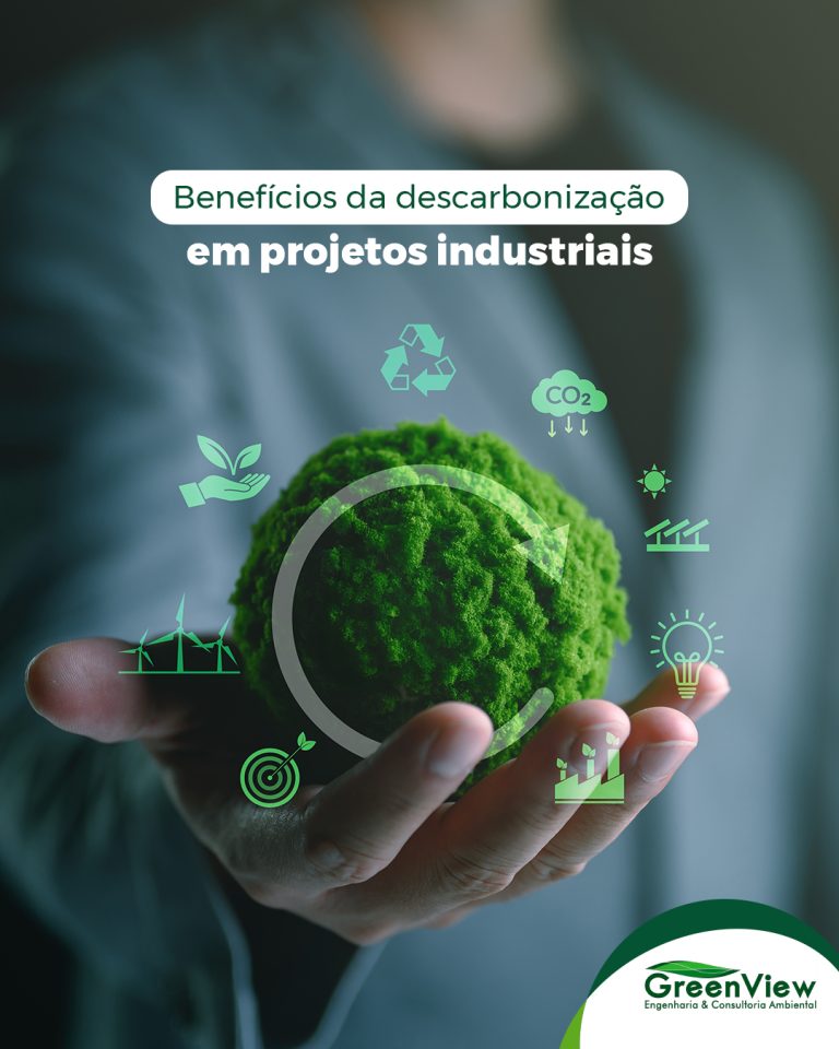 Benefícios da descarbonização em projetos industriais