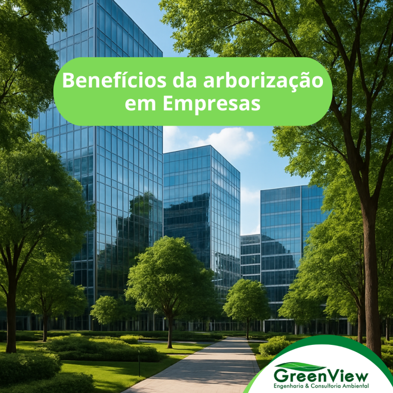 Benefícios da arborização em empresas